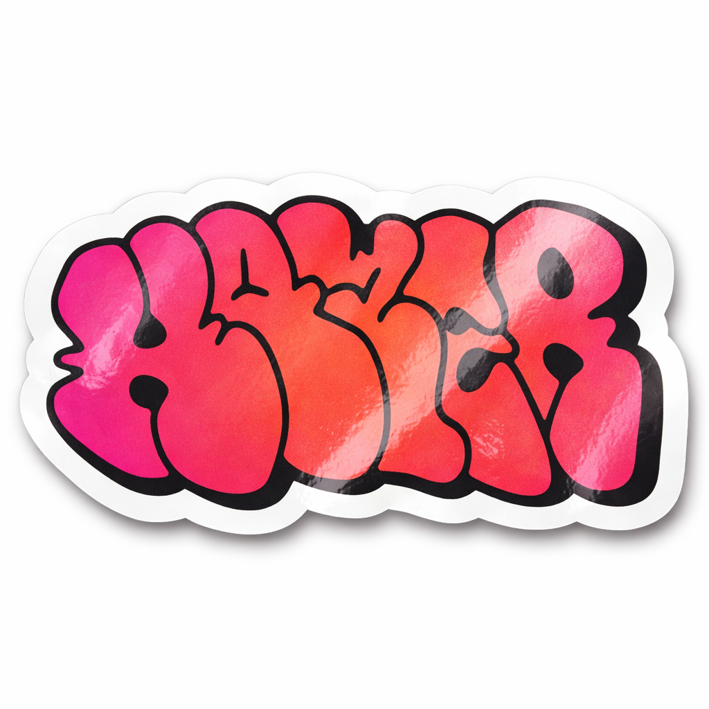 "KAZER" Co. Sticker